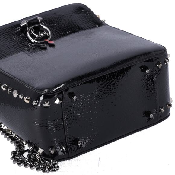 Christian Louboutin Rubyrow Backpack Black Patent Leather Studded main image 4